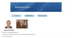 Desktop Screenshot of lesfari.com
